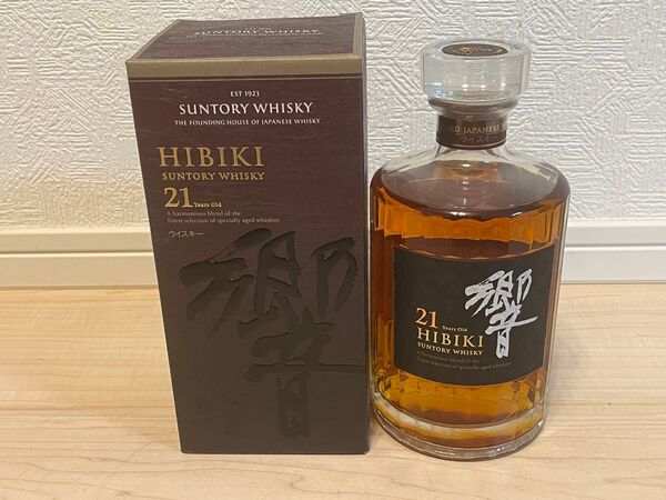 新品未開栓 SUNTORY サントリー 響21年 ウイスキー 700ml 正規品 箱付き