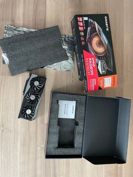 Radeon rx 6700xt gigabyte 12GB 作動確認完了