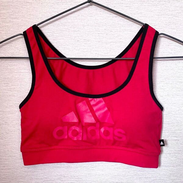 adidas アディダス ハーフトップ ブラトップ M