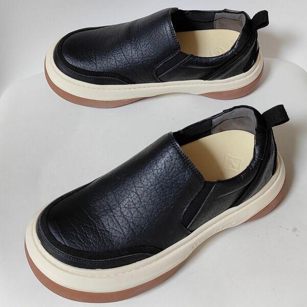 【美品】RegettaCanoe リゲッタカヌー サイドゴア スリポン S 21.5〜22cm
