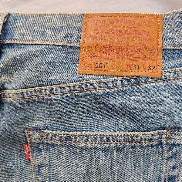 LEVI'S 501 リーバイスプレミアム W31 L32 米国製 刻印5244 ビッグE Vステッチ