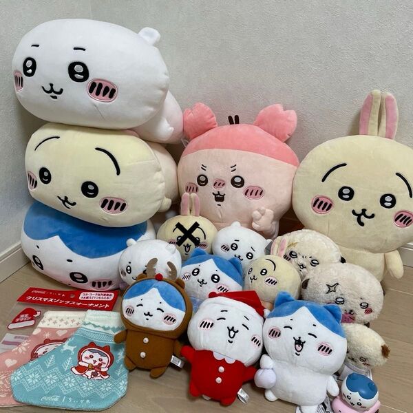 ちいかわ ぬいぐるみ うさぎ ハチワレ プライズ セット売り