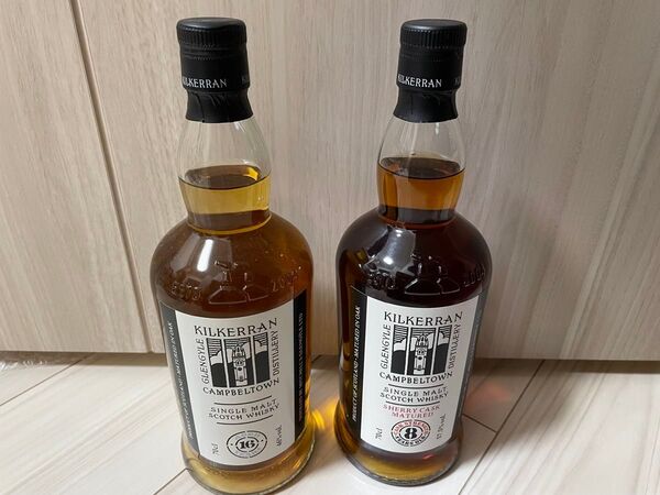 キルケラン16年 8年シェリー 二本セット