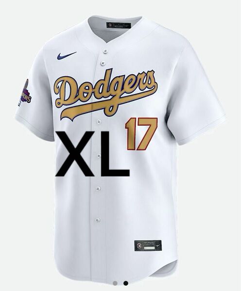 XL 2025 ゴールドコレクション 大谷翔平モデル NIKE ユニフォーム 大谷翔平