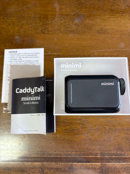 ★美品★キャディトーク CaddyTalk minimi キャディトーク ミニミ ブラック レーザー距離計
