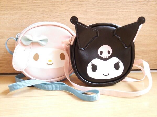 子供用クロミちゃん&マイメロ*ショルダーバッグ*美品サンリオ*新品同様My Melodyポシェット