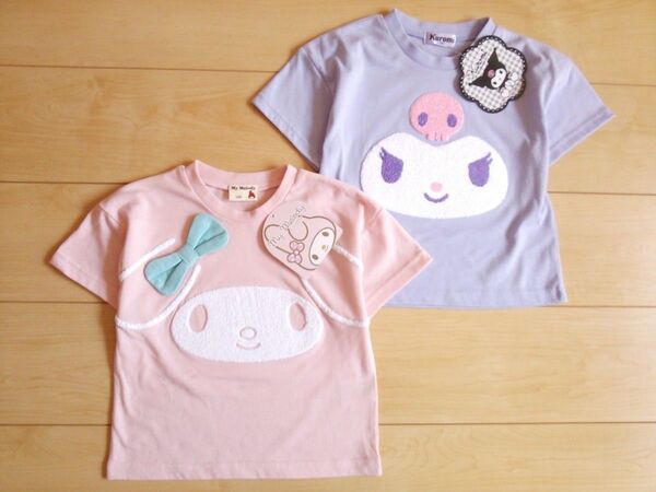 子供服マイメロSanrio*半袖Tシャツ*送料無料*春夏サンリオ*My Melodyクロミちゃん
