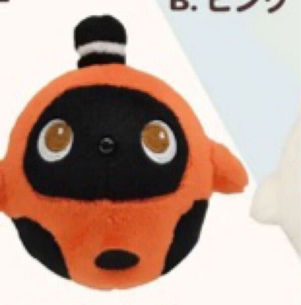 namco限定 ナムコふわころLOVOT2 ラボット ぬいぐるみ MC マスコット オレンジ
