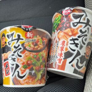 【新品未開封】日清 新みそきんラーメン 新みそきんメシ 2個セット 味噌ラーメン
