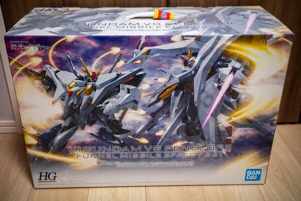 週末限定値引【未組立】ΞガンダムVSペーネロペー ファンネル エフェクトセット HGUC 閃光のハサウェイ