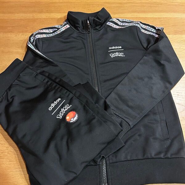 adidas ポケモン コラボ ジャージ上下140cm トラックジャケット