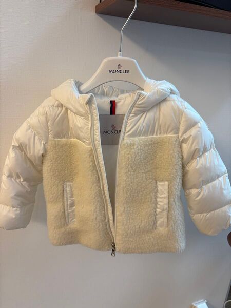 MONCLER ベビー ダウンジャケット 18-24M ホワイト
