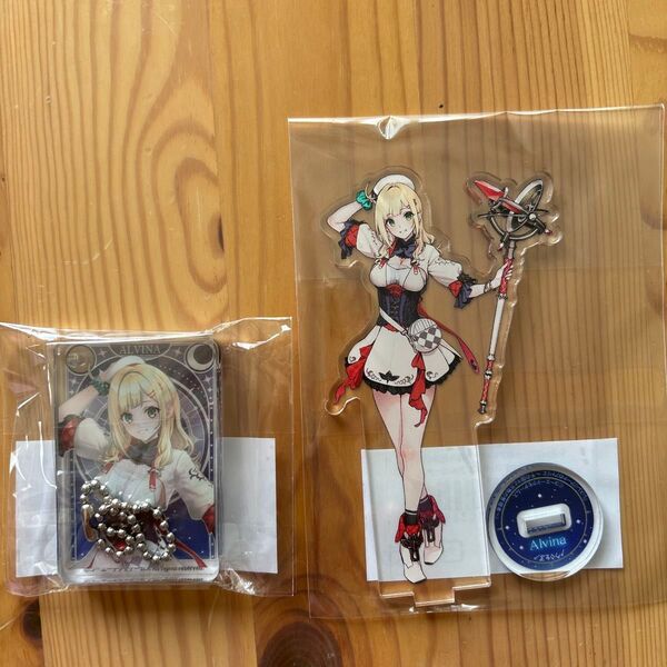 レスレリアーナのアトリエ ガストくじ アルビーナ アクリルスタンド&キーホルダー