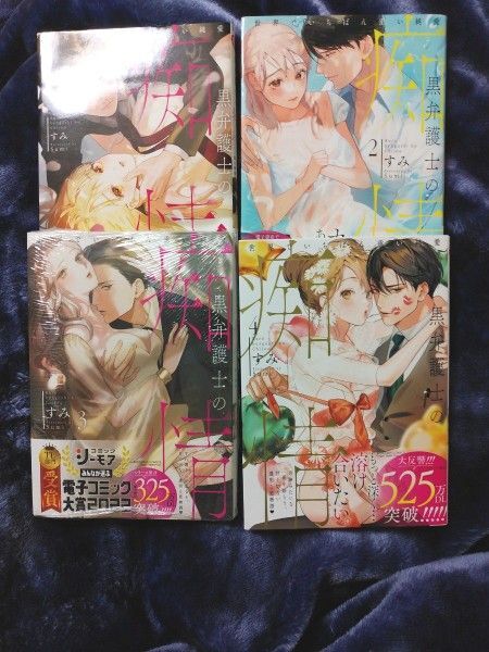 黒弁護士の痴情 世界でいちばん重い純 1巻から4巻 (ぶんか社コミックス Sgirl Sele) すみ