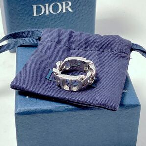 洗浄済*ディオール dior CD リング 指輪 シルバー メンズ ON360 アクセサリー