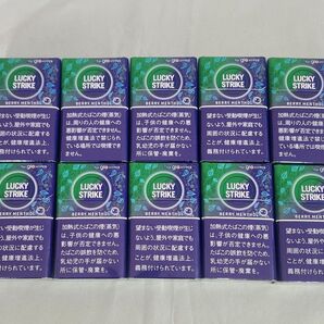 glo ラッキーストライク ベリーメンソール 空箱 10個