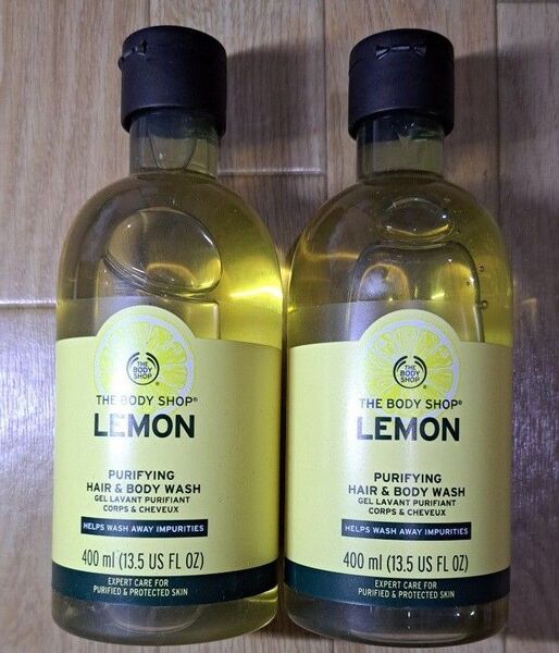THE BODY SHOP レモン ヘア&ボディウォッシュ 400ml 2本セット