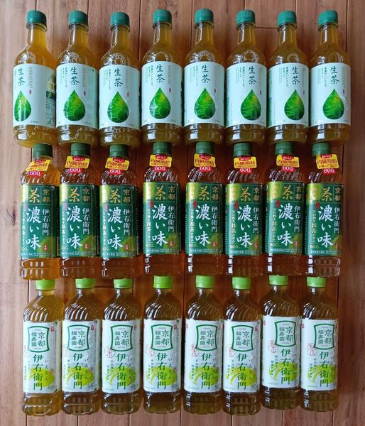 緑茶 キリン 生茶 & サントリー 伊右衛門 まとめ売り 24本
