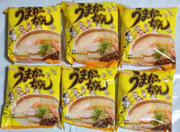 うまかっちゃん インスタントラーメン 6袋セット ゆうパケット便!袋詰め!
