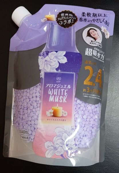 レノア アロマジュエル ホワイトムスク 約3ヶ月分!通常の2.4倍!1040ml