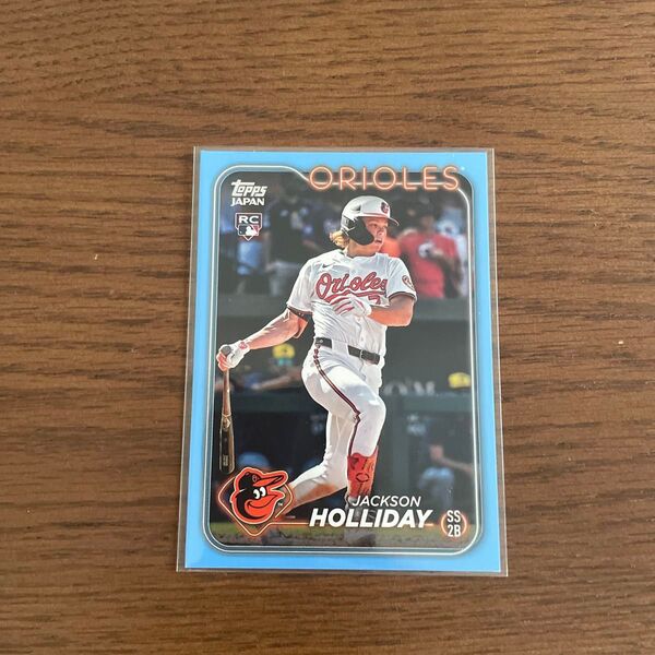 TOPPS JAPAN EDITION 2024 ORIOLES JACKSON HOLLIDAY ホリデー RC ルーキー