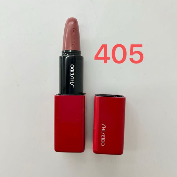 SHISEIDO テクノサテン ジェル リップスティック 405 playback