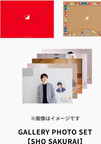 櫻井翔 未来の言葉展 ギャラリーフォトセット