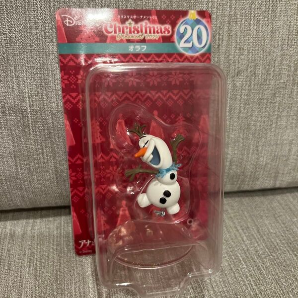 ディズニー Happyくじ クリスマスオーナメントくじ2024 オラフ DISNEY フィギュアオーナメント賞 一番くじ アナ雪