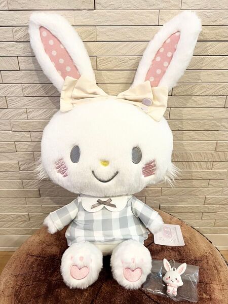 【新品】フレンチガーリードール ビッグ ぺたんこマスコット ウィッシュミーメル sanrio サンリオ メルちゃん キーホルダー
