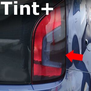 Tint+再利用できる テールランプ スモークフィルム VW up!