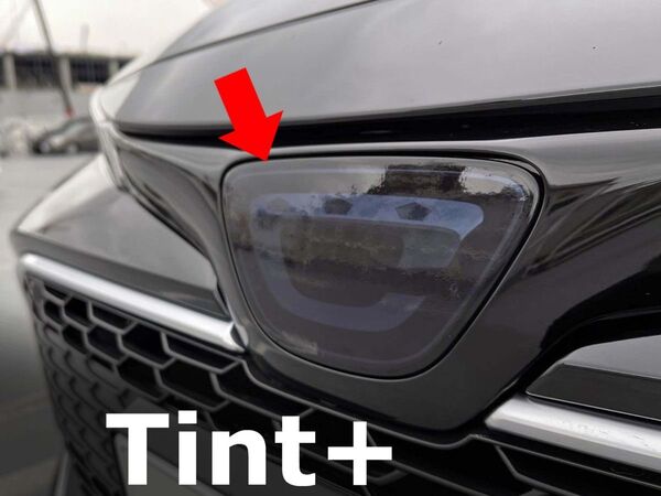 Tint+カット済み エンブレム スモークフィルム(スモーク20%) カローラスポーツ 前期/後期 NRE210H ZWE213H