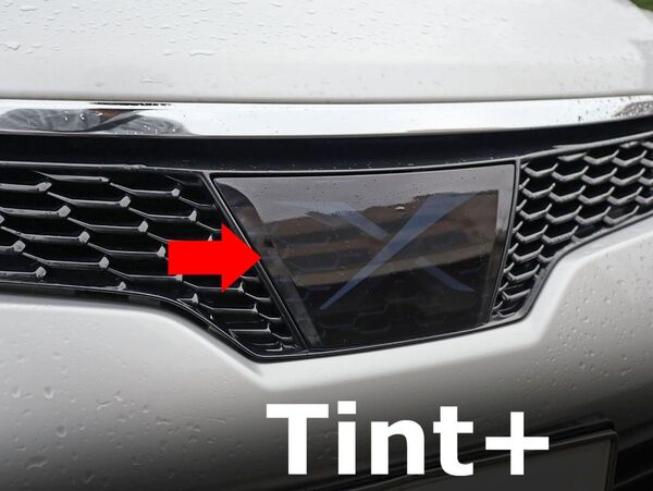 Tint+何度も貼れるエンブレム スモークフィルム(スモーク20% ACC装備車)130マークX GRX130/GRX133 後期