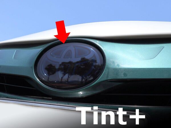 Tint+再利用できる エンブレム スモークフィルム(スモーク20% TSS装備車用) プリウスPHV ZVW52