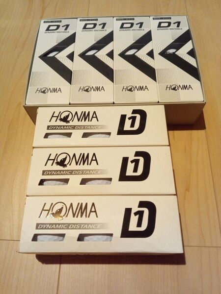 HONMA D1 DYNAMIC DISTANCE ゴルフボール (21球) 新品