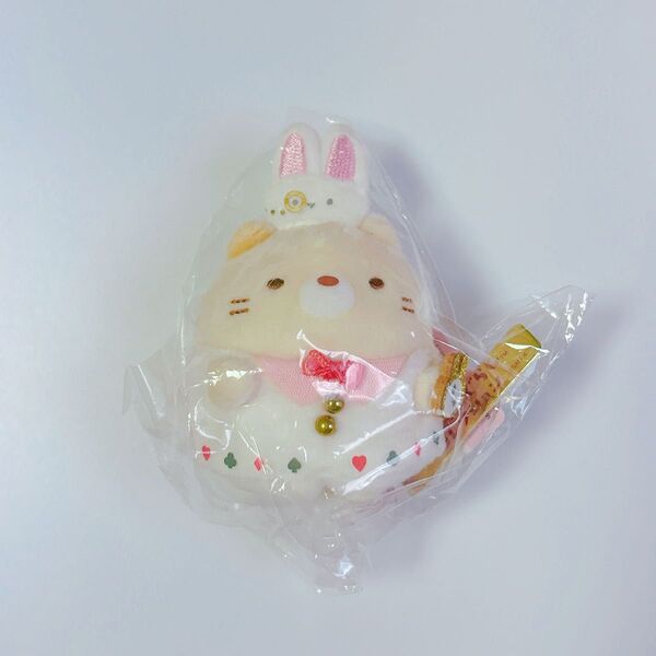 すみっコぐらし*ふしぎの国のすみっコ*てのりぬいぐるみ*ねこ しろうさぎ