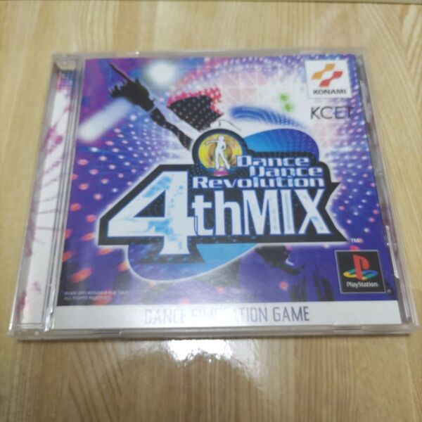 PS1ソフト Dance Dance Revolution ダンスダンスレボリューション 4thMIX
