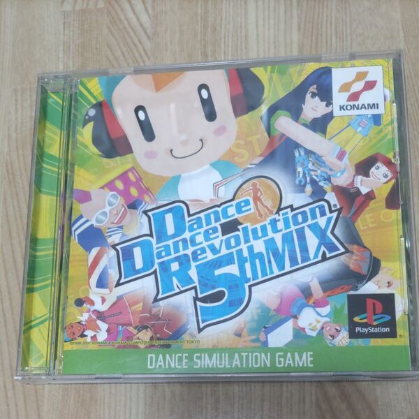 PS1ソフト ダンスダンスレボリューション 5thMIX Dance Dance Revolution