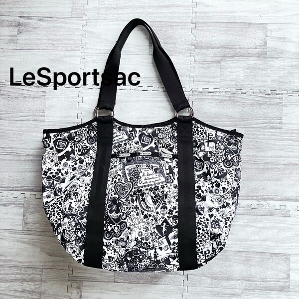 LeSportsac レスポートサック トートバッグ モノトーン