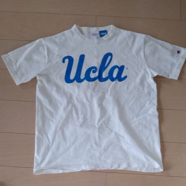 チャンピオン UCLA 半袖Tシャツ ◆Mサイズ ヘビーウェイト生地◆送料無料 定価9500円 USA製ビンテージ カレッジロゴ