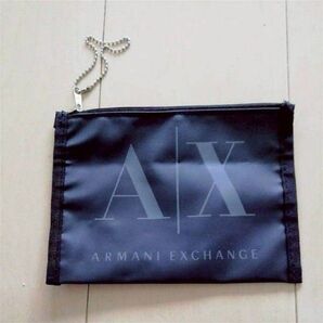 新品未使用◆A/X アルマーニエクスチェンジ ポーチ◆送料無料 非売品ノベルティ