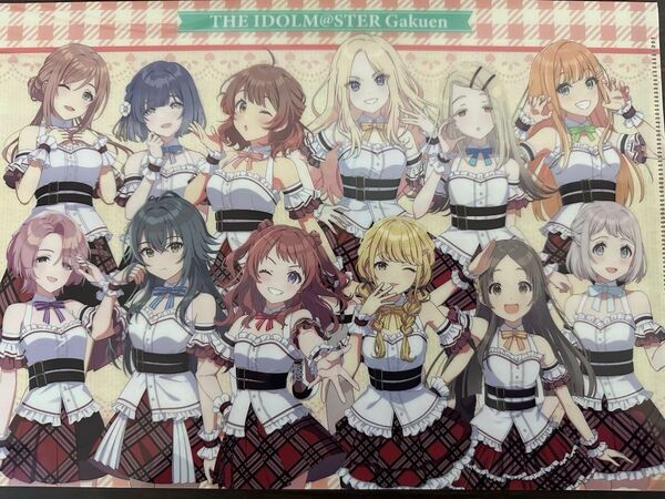 学園アイドルマスター クリアファイル12枚