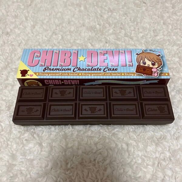 【美品】CHIBI★DEVI! ちびデビ チョコレート型 ちゃお 付録 チョコレート 板チョコ ペンケース