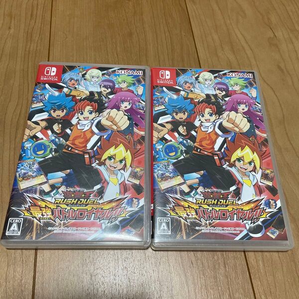 0704281【Switch】 遊戯王ラッシュデュエル 最強バトルロイヤル!!2本セット