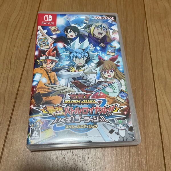 0705041 【Switch】 遊戯王ラッシュデュエル 最強バトルロイヤル!! いくぞ! ゴーラッシュ!!