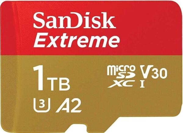 新品 未開封 SanDisk Extreme 1TB microSDXCカード UHS-I Amazon購入 保証&サポート付
