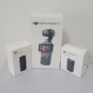 DJI Osmo Pocket 3 バッテリーハンドル ミニ三脚付き Vlog デジカメ アクションカメラ ジンバルカメラ