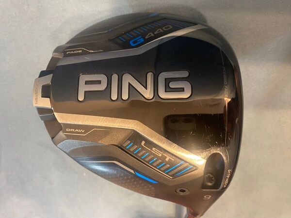 【美品】PING G440 LST ドライバー9度 TOUR 2.0 CHROME 65 S 新品シャフト付