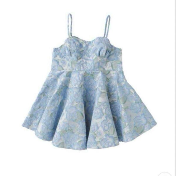 POPPY JACQUARD FLARE CAMI TUNIC あさぎーにょ