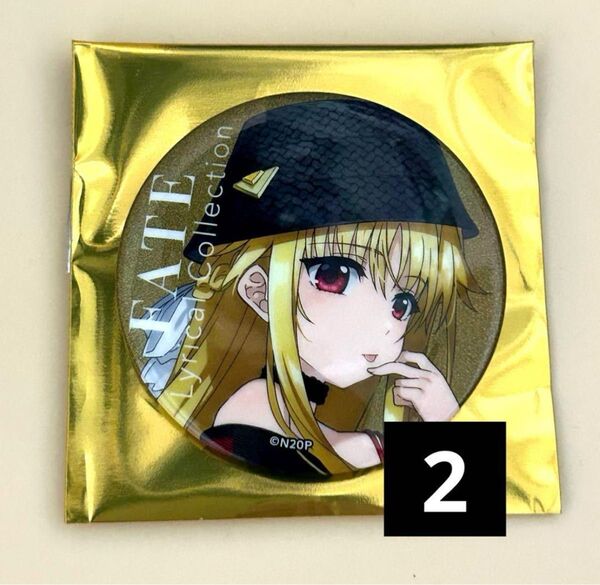 魔法少女リリカルなのは リリカルストア 缶バッジ フェイト 2点