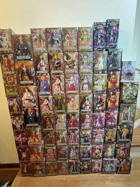 未開封 ワンピース ONE PIECE プライズ フィギュア まとめ グランドラインシリーズ 他 69点